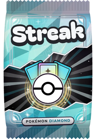 Streak Pokémon Diamond pack